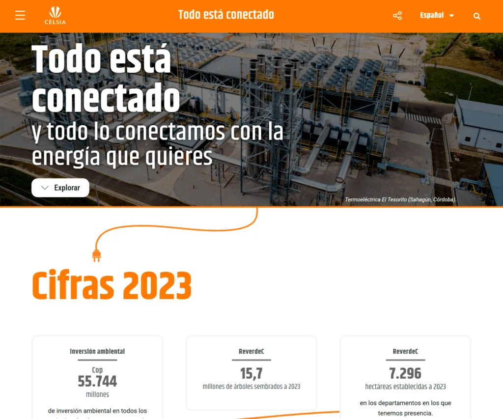 Reporte integrado Celsia